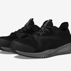 Reebok Black and Gray Athletic Shoes